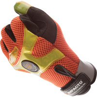 Gants antivibration haute visibilit&eacute; Air Glove, Taille Petit/7 Industrial Sales