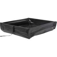 Berme de confinement des d&eacute;versements repliable &agrave; rouler, Capacit&eacute; 34 gal. US, 3' la x 3' lo x 6" h Industrial Sales