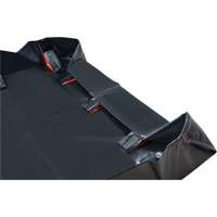 Berme d&eacute;ployable &agrave; mur IBX, Capacit&eacute; 268 gal. US, 6' la x 6' lo x 12" h, Support &agrave; encliqueter Industrial Sales