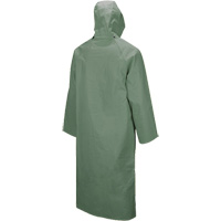 Manteau long avec capuchon d&eacute;tachable Hurricane 851, Petit, Vert Industrial Sales