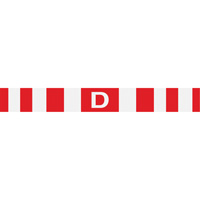 Canadian 'D' Load Heavy Haul Sign, Wood, 96" W x 12" H Industrial Sales