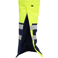 Bisley&reg; Extreme Cold Bib Overall, Polyester, Small, High Visibility Lime-Yellow Industrial Sales