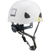 Casque de s&eacute;curit&eacute; d'escalade Fibre Metal, R&eacute;pond aux normes CSA type 2, Suspension Rochet, Non ventil&eacute; Industrial Sales