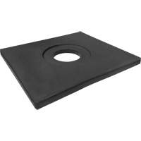 Base en caoutchouc pour poteau d&eacute;lin&eacute;ateur, 10 lb Industrial Sales