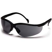 Venture II&reg; Half-Frame Safety Glasses, Grey Lens, Anti-Fog/Anti-Scratch/Anti-Static, ANSI Z87+/Meets/Exceeds CSA Z94.3 Industrial Sales