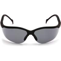 Venture II&reg; Half-Frame Safety Glasses, Grey Lens, Anti-Fog/Anti-Scratch/Anti-Static, ANSI Z87+/Meets/Exceeds CSA Z94.3 Industrial Sales