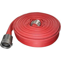 Nitrile Rubber Fire Hose, 50' L, 2-1/2" Dia., 200 Industrial Sales
