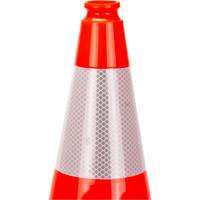 Premium Traffic Cone, 18", Orange, 6" Reflective Collar(s) Industrial Sales