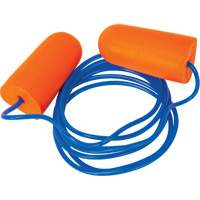 Foam Earplugs, Pair - Polybag, Corded Industrial Sales