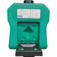 Poste de douche oculaire portable autonome, Aliment&eacute; par gravit&eacute;, Capacit&eacute; 16 gal., Conformit&eacute; ANSI Z358.1 Industrial Sales