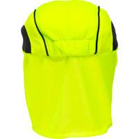 Cooling Hat with Neck Shade, Hi-Vis Lime Industrial Sales