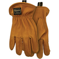 Gants r&eacute;sistants &agrave; la coupe The Duke 597CR, Taille Moyen, Enveloppe en Cuir de vache/Para-aramide/Polyester/Acier inoxydable, ASTM ANSI niveau A5 Industrial Sales