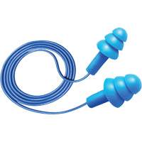Hush 50-25 Reusable Metal Detectable Earplugs, Corded, One-Size, Bulk - Box, 25 NRR dB Industrial Sales