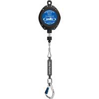 Self-Retracting Lifeline, 30', Galvanized Steel, Swivel Industrial Sales