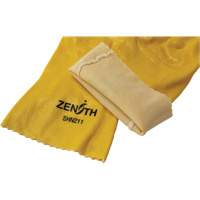 Rough-Finish Chemical-Resistant Gloves, Size 9, 12" L, PVC, Interlock Inner Lining, 47-mil Industrial Sales