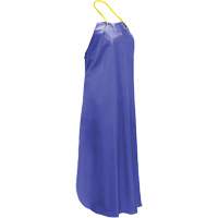 CoverMe Apron, PVC/Vinyl, 45" L x 35" W, Blue Industrial Sales