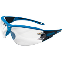 Lunettes de s&eacute;curit&eacute; sans monture Captain d&eacute;tectables par d&eacute;tecteur de m&eacute;taux, Lentille Transparent, Antibu&eacute;e/Anti-&eacute;gratignures, ANSI Z87+/R&eacute;pond ou surpasse la norme CSA Z94.3 Industrial Sales