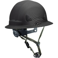 Casque Fibre Metal de style escalade avec bordure compl&egrave;te, R&eacute;pond aux normes CSA type 2, Suspension Rochet, Non ventil&eacute; Industrial Sales