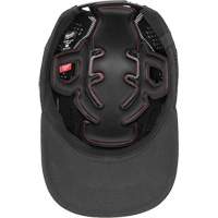Snapback Bump Cap, Black Industrial Sales
