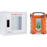 Powerheart&reg; G5 AED & Cabinet Kit, Automatic, Bilingual, Class 3 Industrial Sales