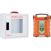 Powerheart&reg; G5 AED & Cabinet Kit, Semi-Automatic, Bilingual, Class 3 Industrial Sales