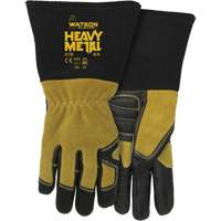 2782 Womans Fired Up MIG/Stick Welding Gloves, Grain Cowhide, Size Small Industrial Sales
