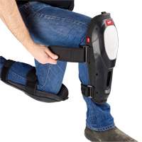 Dynamic Flooring Knee Pad, Hook and Loop Style, Plastic Caps, Foam Pads Industrial Sales