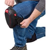 High-Mobility Knee Pad, Hook and Loop Style, Plastic Caps, Foam Pads Industrial Sales