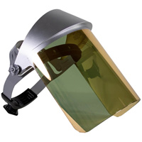 Visi&egrave;re r&eacute;fl&eacute;chissant la chaleur, Polycarbonate, Suspension Rochet Industrial Sales