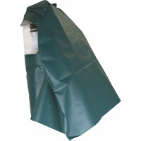 Cagoule anti-&eacute;claboussures chimiques et casquette rigide avec visi&egrave;re r&eacute;sistante aux produits chimiques Industrial Sales