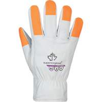 Endura Pro High-Visibility Cut-Resistant Gloves, Size Small, Cowhide Shell, ASTM ANSI Level A6 Industrial Sales
