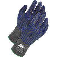 Deny&reg; Coated Cut-Resistant Food Contact Gloves, Size 8, 7 Gauge, Silicone Coated, HPPE Shell, ASTM ANSI Level A9/EN 388 Level F Industrial Sales