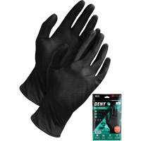 Gants jetables Deny, Petit, Nitrile, 6 mils, Sans poudre, Noir Industrial Sales