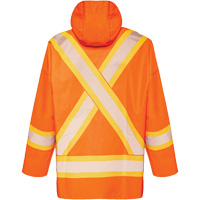 Imperm&eacute;able R804 Hurricane, Petit, Orange haute visibilit&eacute; Industrial Sales