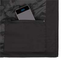 Veste chauffante Softshell, Hommes, Petit, Noir Industrial Sales