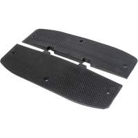 Embouts d'extr&eacute;mit&eacute;s pour bosse de d&eacute;c&eacute;l&eacute;ration, Caoutchouc, 2' lo x 16" la x 1-1/4" h Industrial Sales