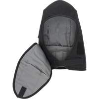 Doublure matelass&eacute;e ignifug&eacute;e Pioneer 766A pour casque de s&eacute;curit&eacute; avec embout buccal amovible, Noir/Gris, Coton/FR-Tech/Modacrylique/Nylon Industrial Sales