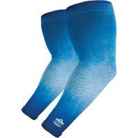 Chill-Its 6695 Sun Protection Arm Sleeves, Medium/Large, Blue Industrial Sales