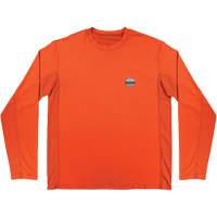 Chemise de refroidissement &agrave; manches longues avec protection solaire et UV Chill-Its 6689, Orange, Petit Industrial Sales