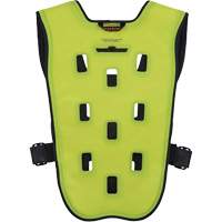 Veste de refroidissement &eacute;vaporatif Chill-Its 6685 avec fermeture &agrave; glissi&egrave;re, T-petit, Jaune lime haute visibilit&eacute; Industrial Sales