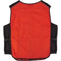 Veste de refroidissement &agrave; changement de phase l&eacute;g&egrave;re avec sachets de recharge Chill-Its 6260, Petit/Moyen, Orange Industrial Sales