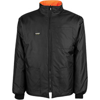 High-Visibility 7-in-1 Jacket, Polyester, High Visibility Orange, X-Small Industrial Sales