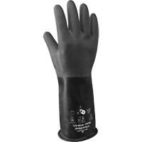 879R Acid-Resistant Gloves, Size Medium/8, 14" L, Butyl Rubber, 28-mil Industrial Sales