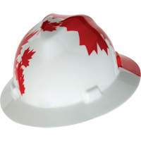 Casque de protection V-Gard &agrave; fentes s&eacute;rie Canadian Freedom, Suspension Rochet, Non ventil&eacute; Industrial Sales
