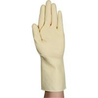 Gants naturels et l&eacute;gers AlphaTec 87-137, Taille 7, 11,8" lo, Latex de caoutchouc, 16 mils Industrial Sales