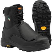 Vulcan Work Boots with External Metguard, Leather, Size 5, Impermeable Industrial Sales