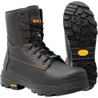Metpro Flex Work Boots with Metguard, Leather, Size 4, Impermeable Industrial Sales