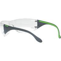 Lunettes de s&eacute;curit&eacute; gris/vert Adapt Lite, Lentille Transparent, Antibu&eacute;e/Anti-&eacute;gratignures, ANSI Z87+/R&eacute;pond ou surpasse la norme CSA Z94.3 Industrial Sales