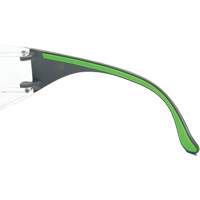 Lunettes de s&eacute;curit&eacute; gris/vert Adapt Lite, Lentille Transparent, Antibu&eacute;e/Anti-&eacute;gratignures, ANSI Z87+/R&eacute;pond ou surpasse la norme CSA Z94.3 Industrial Sales