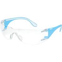 Lunettes de s&eacute;curit&eacute; bleu/blanc Adapt Lite, Lentille Transparent, Antibu&eacute;e/Anti-&eacute;gratignures, ANSI Z87+/R&eacute;pond ou surpasse la norme CSA Z94.3 Industrial Sales